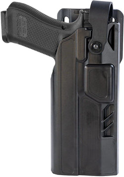 Gould & Goodrich TELR X4000 Light Bearing Holster w/ Duty Belt Basketweave Finish